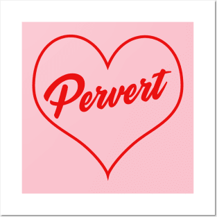 S&W Pervert (red) Posters and Art